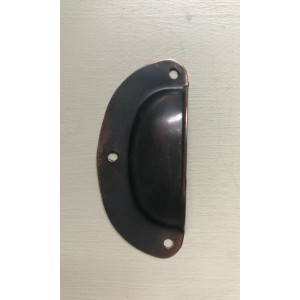 Drawer Pull - Pressed Iron - Antique Copper Finish – 76mm
